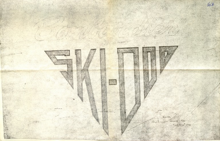 Dessin technique du premier logo Ski-Doo®