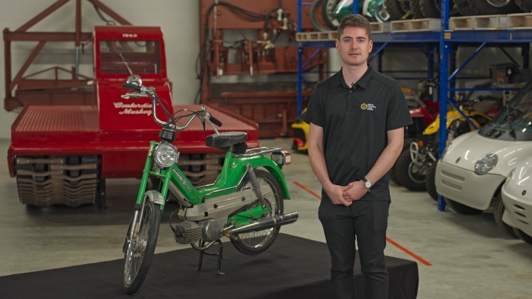 Le cyclomoteur Bombardier Puch® Maxi-S de 1975