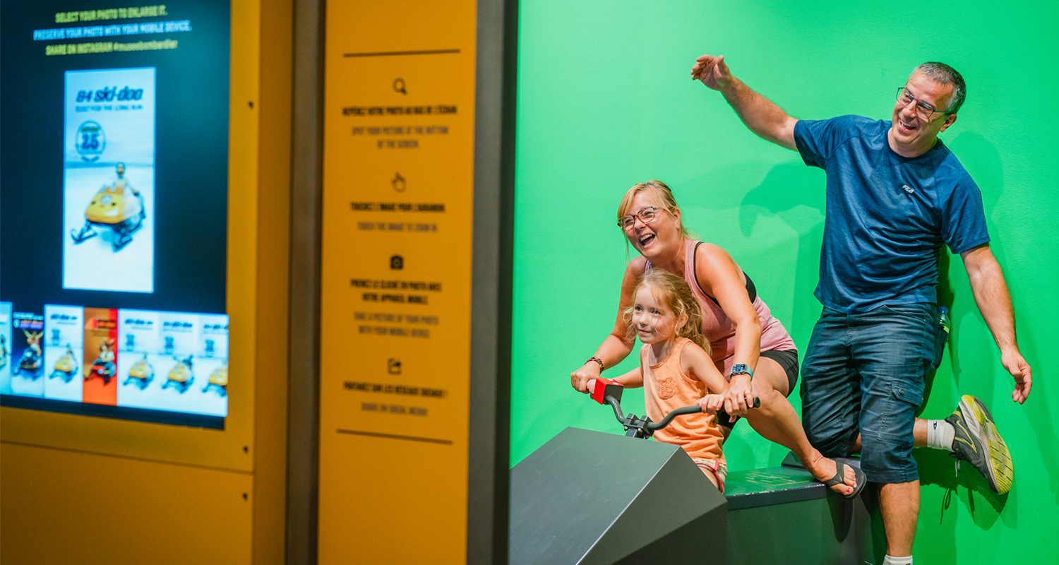 photobooth motoneige famille