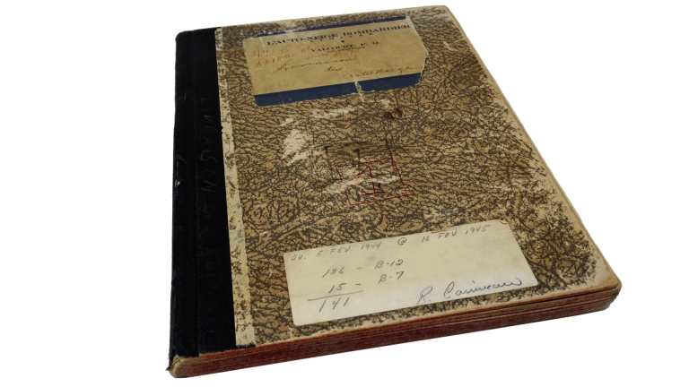 Registre de fabrication des autoneiges 1943 à 1945 1