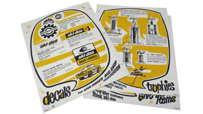 Catalogue d'articles promotionnels 1969 2