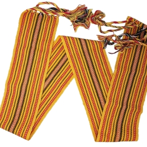 Ceinture fléchée du Carnaval de Valcourt