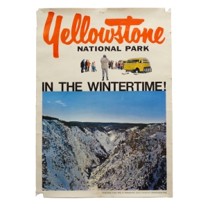 Affiche promotionnelle du Yellowstone National Park